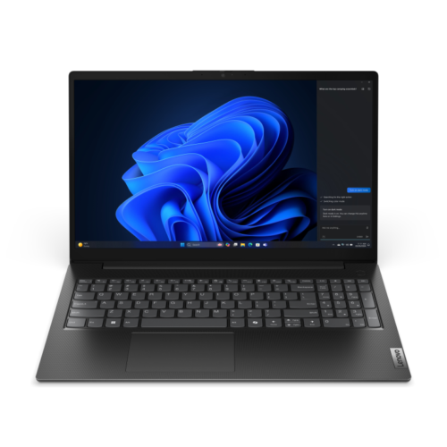 Lenovo V15 G5 IRL Intel® Core™ i3 i3-1315U Portátil 39,6 cm (15.6") Full HD 8 GB DDR5-SDRAM 512 GB SSD Wi-Fi 6 (802.11ax) FreeDOS Español Negro