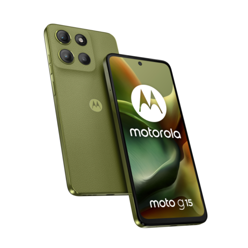 Motorola moto g15 17,1 cm (6.72") SIM doble Android 15 4G USB Tipo C 8 GB 512 GB 5200 mAh Verde